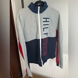 Tommy Hilfiger zip up jacket. Warm!
